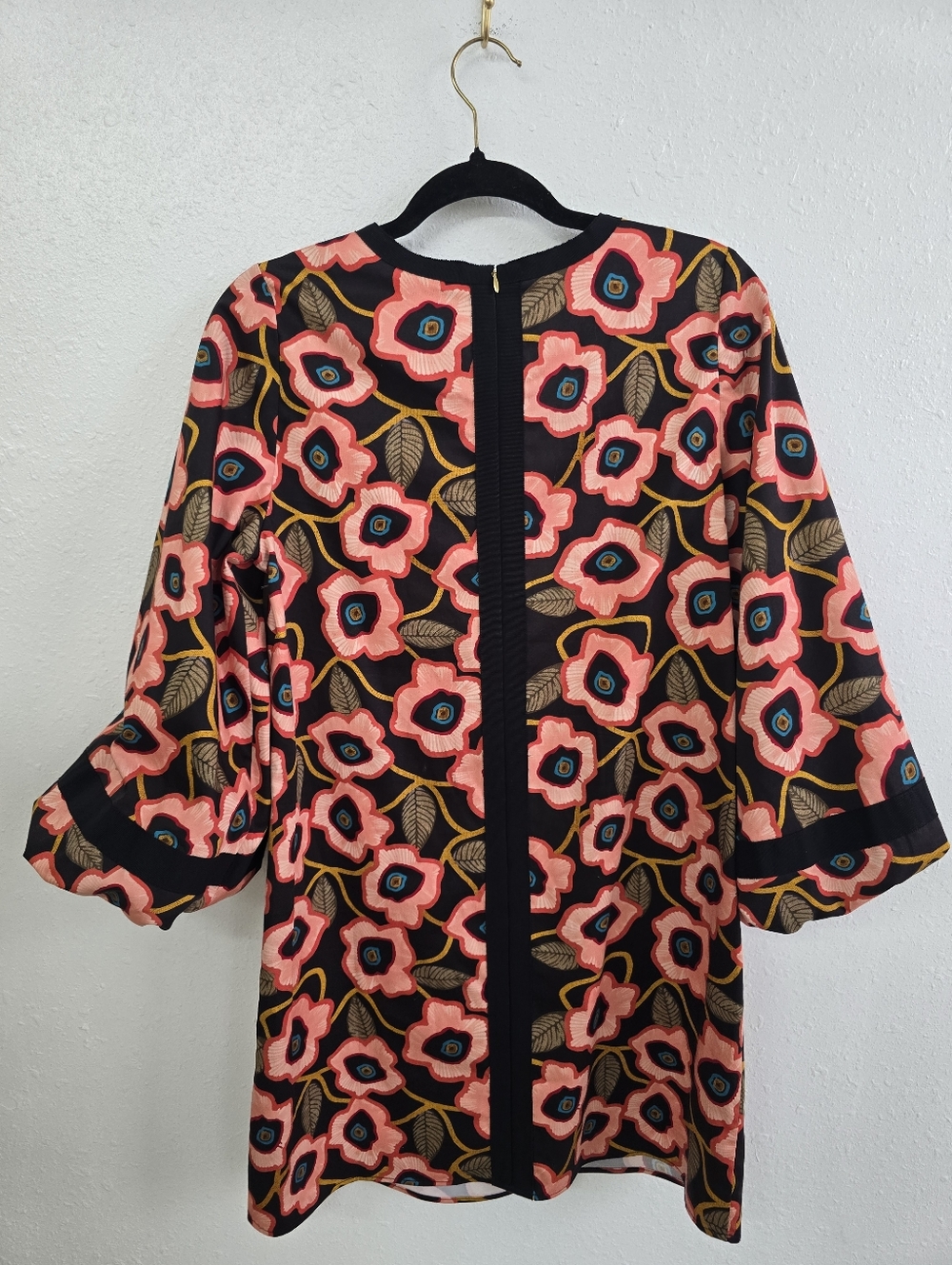 Elizabeth James The Label London Dress In Poppies Print Size Small - Picture 9 of 11